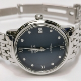 Omega De Ville Prestige Automatic Watch Stainless Steel with Diamond Markers 32 — thumbnail 5