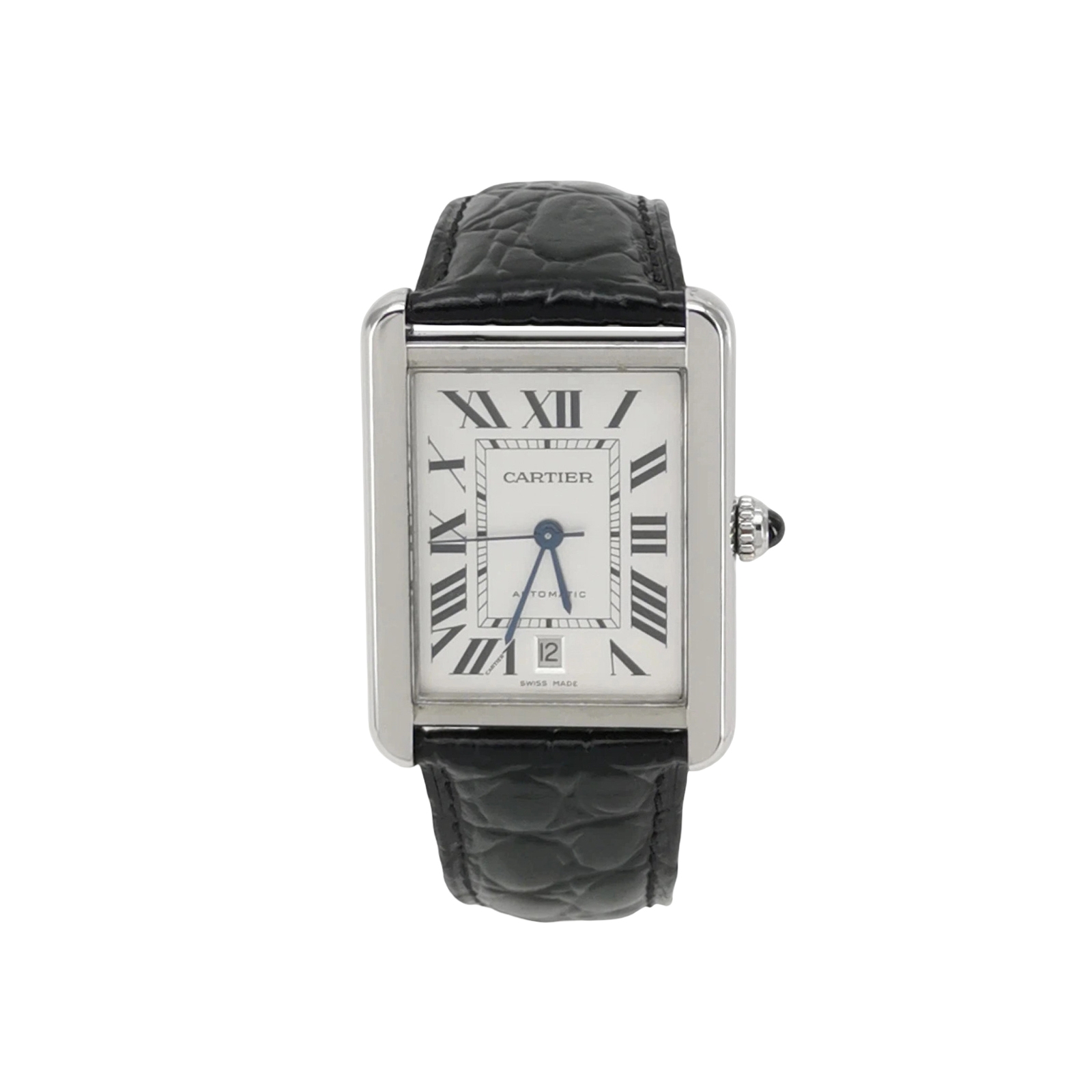 Cartier Tank Solo Automatic Watch Stainless Steel and Leather 31 — photo 1 of 8