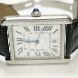 Cartier Tank Solo Automatic Watch Stainless Steel and Leather 31 — thumbnail 4