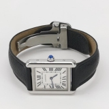 Cartier Tank Solo Quartz Watch Stainless Steel and Leather 31 — thumbnail 2