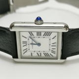 Cartier Tank Solo Quartz Watch Stainless Steel and Leather 31 — thumbnail 4