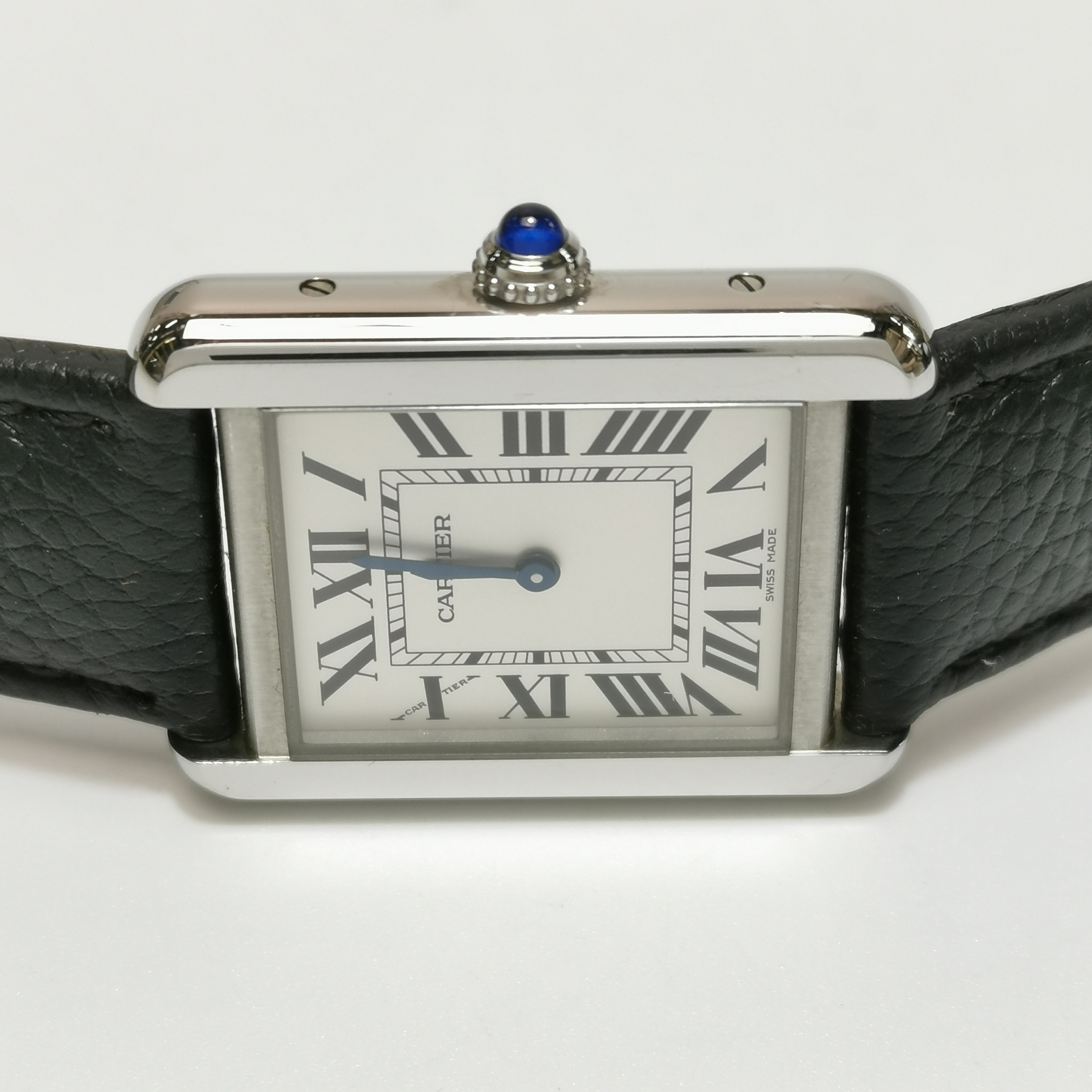 Cartier Tank Solo Quartz Watch Stainless Steel and Leather 31 — photo 4 of 7