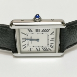 Cartier Tank Solo Quartz Watch Stainless Steel and Leather 31 — thumbnail 4