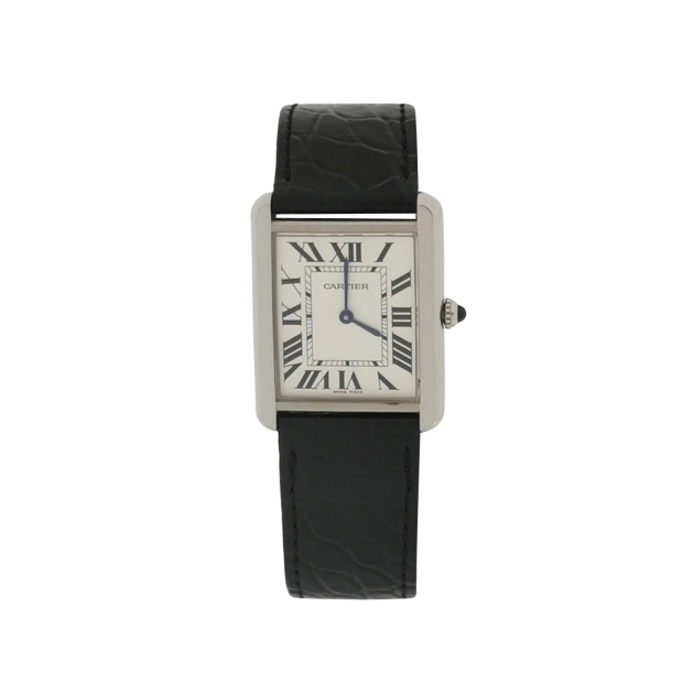 Cartier Tank Solo Quartz Watch Stainless Steel and Leather 31 — pre-owned, Vierlot