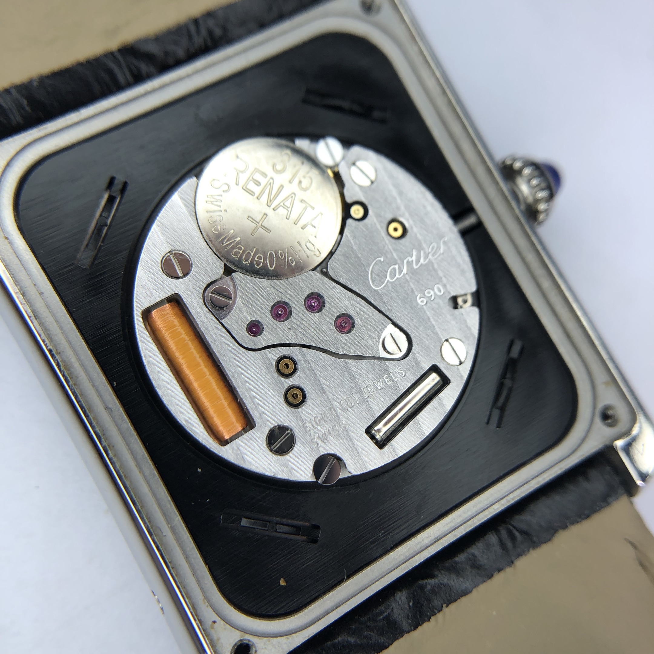 Cartier Tank Solo Quartz Watch Stainless Steel and Leather 31 — photo 5 of 8