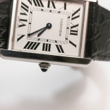Cartier Tank Solo Quartz Watch Stainless Steel and Leather 31 — thumbnail 4