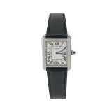 Cartier Tank Solo Quartz Watch Stainless Steel and Leather 31 — thumbnail 1