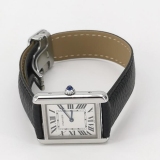 Cartier Tank Solo Quartz Watch Stainless Steel and Leather 31 — thumbnail 2