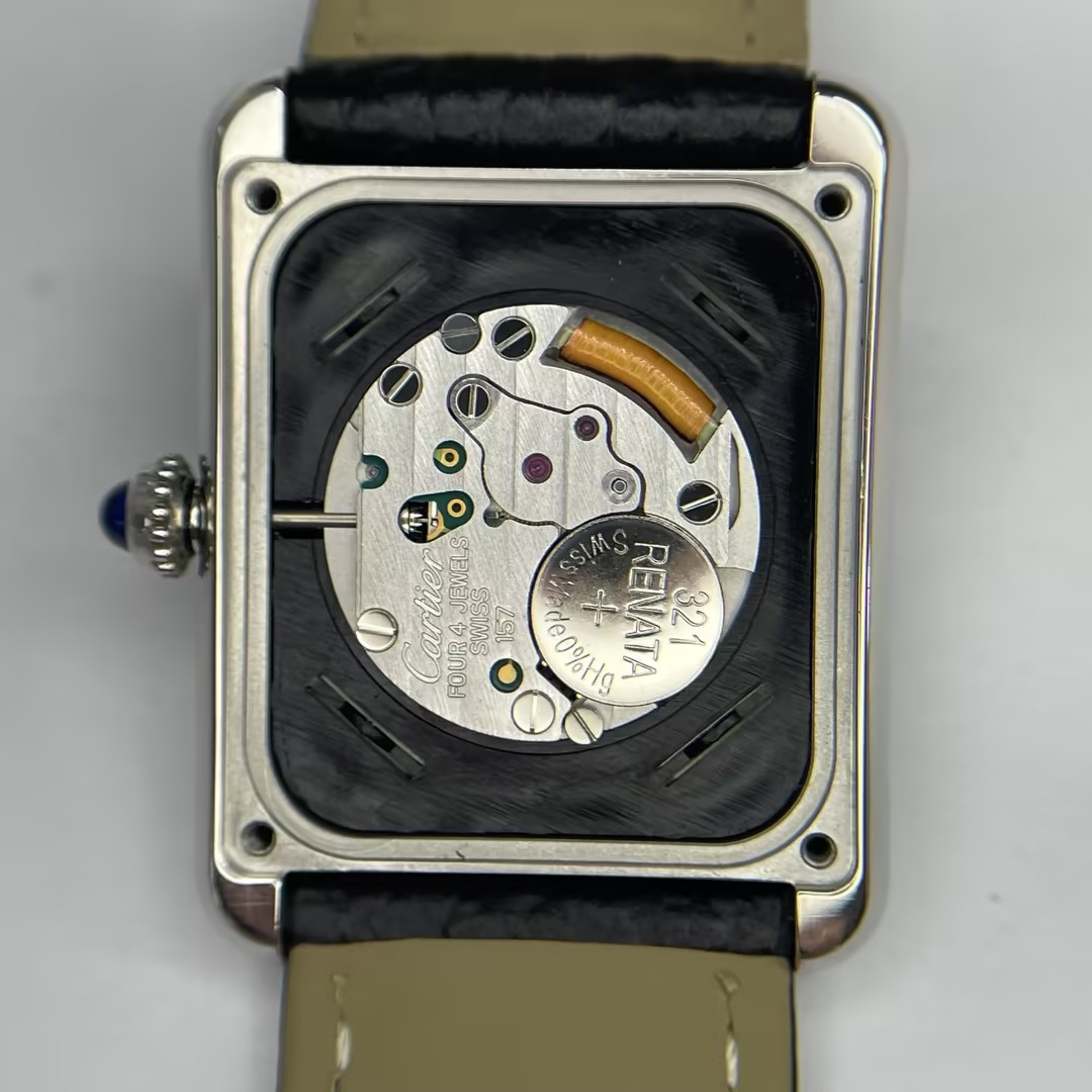 Cartier Tank Solo Quartz Watch Stainless Steel and Leather 31 — photo 6 of 10