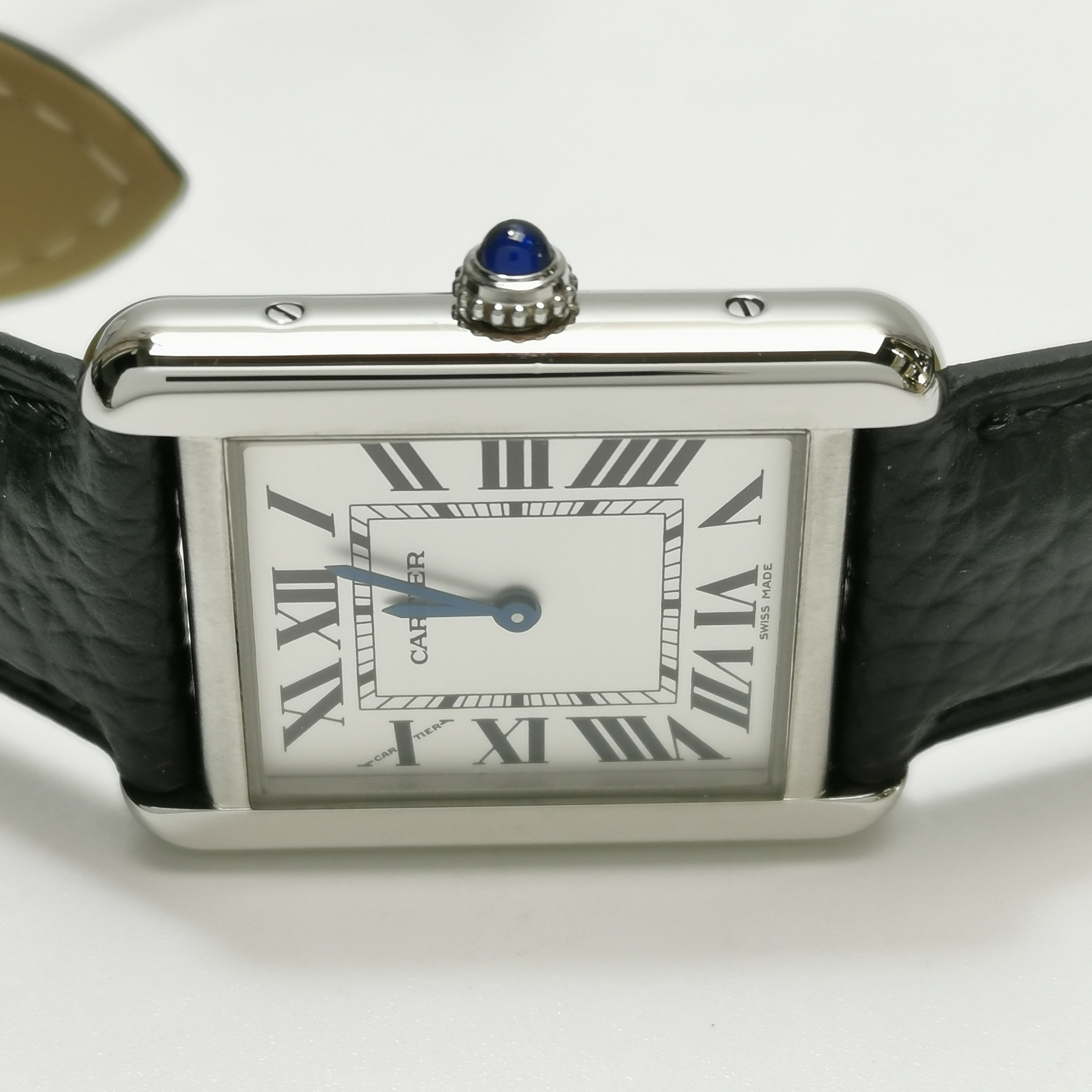 Cartier Tank Solo Quartz Watch Stainless Steel and Leather 31 — photo 5 of 10