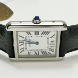 Cartier Tank Solo Quartz Watch Stainless Steel and Leather 31 — thumbnail 5
