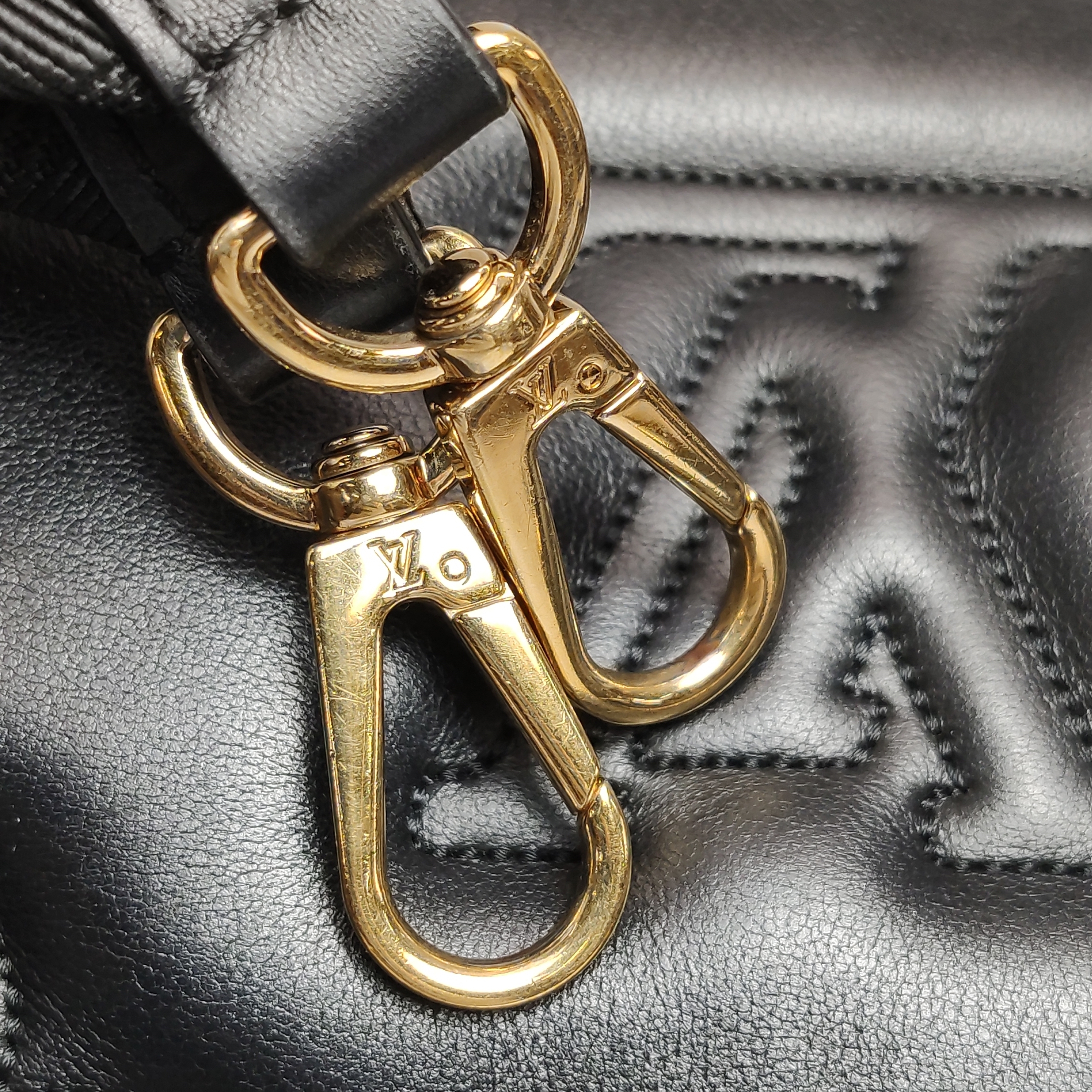 Louis Vuitton(LV) Over The Moon Bag Bubblegram Leather — photo 13 of 15