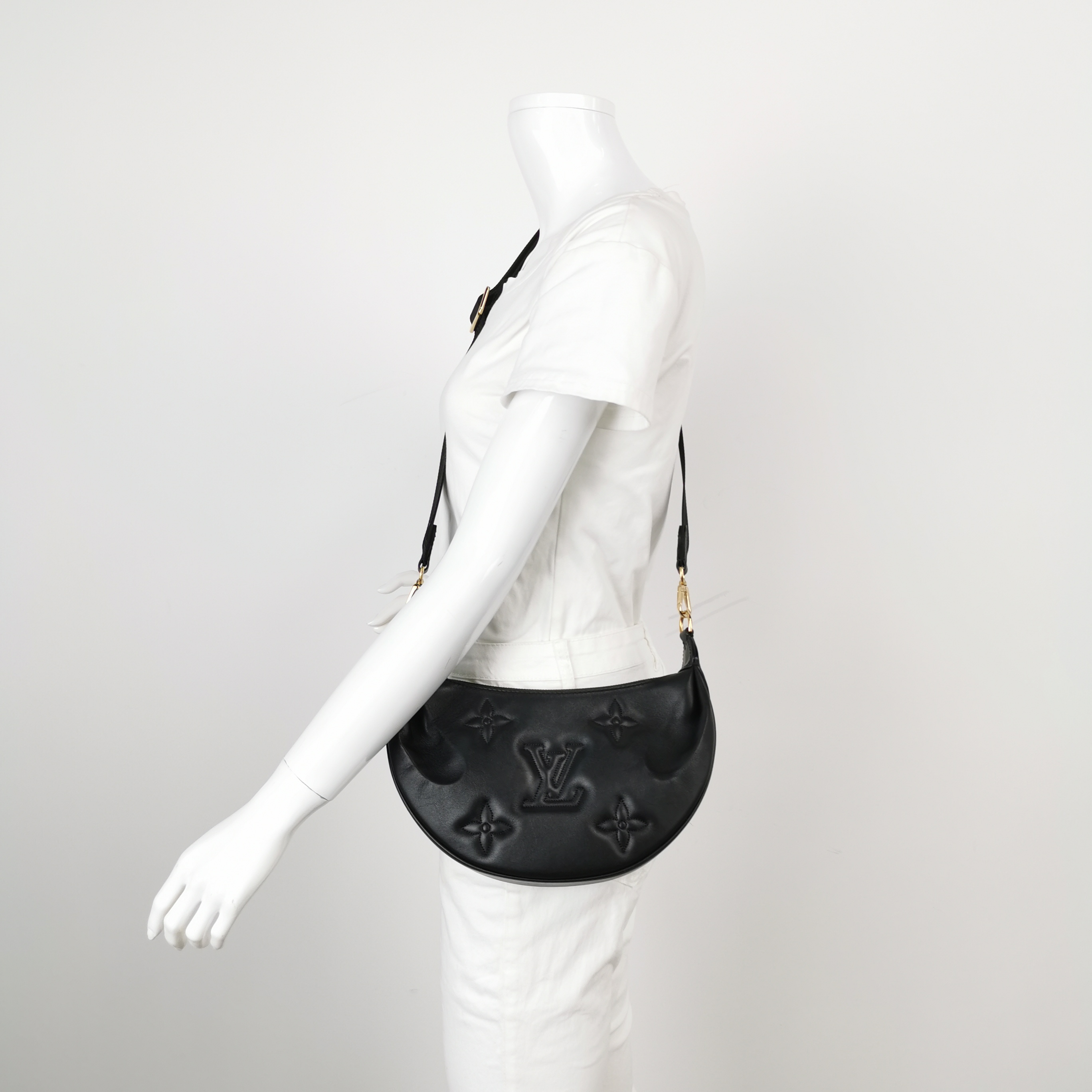 Louis Vuitton(LV) Over The Moon Bag Bubblegram Leather — alternate view