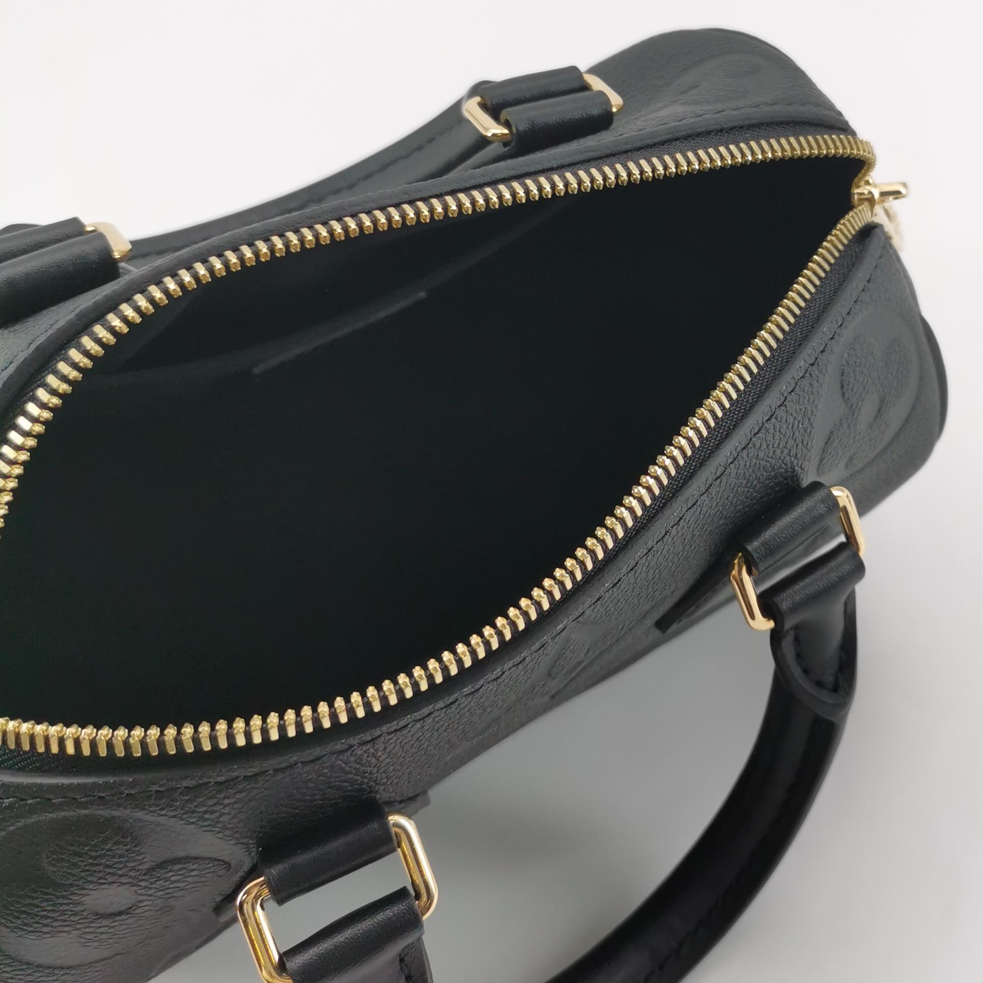 Louis Vuitton(LV) Speedy Bandouliere Bag Monogram Empreinte Giant 20 — photo 7 of 14