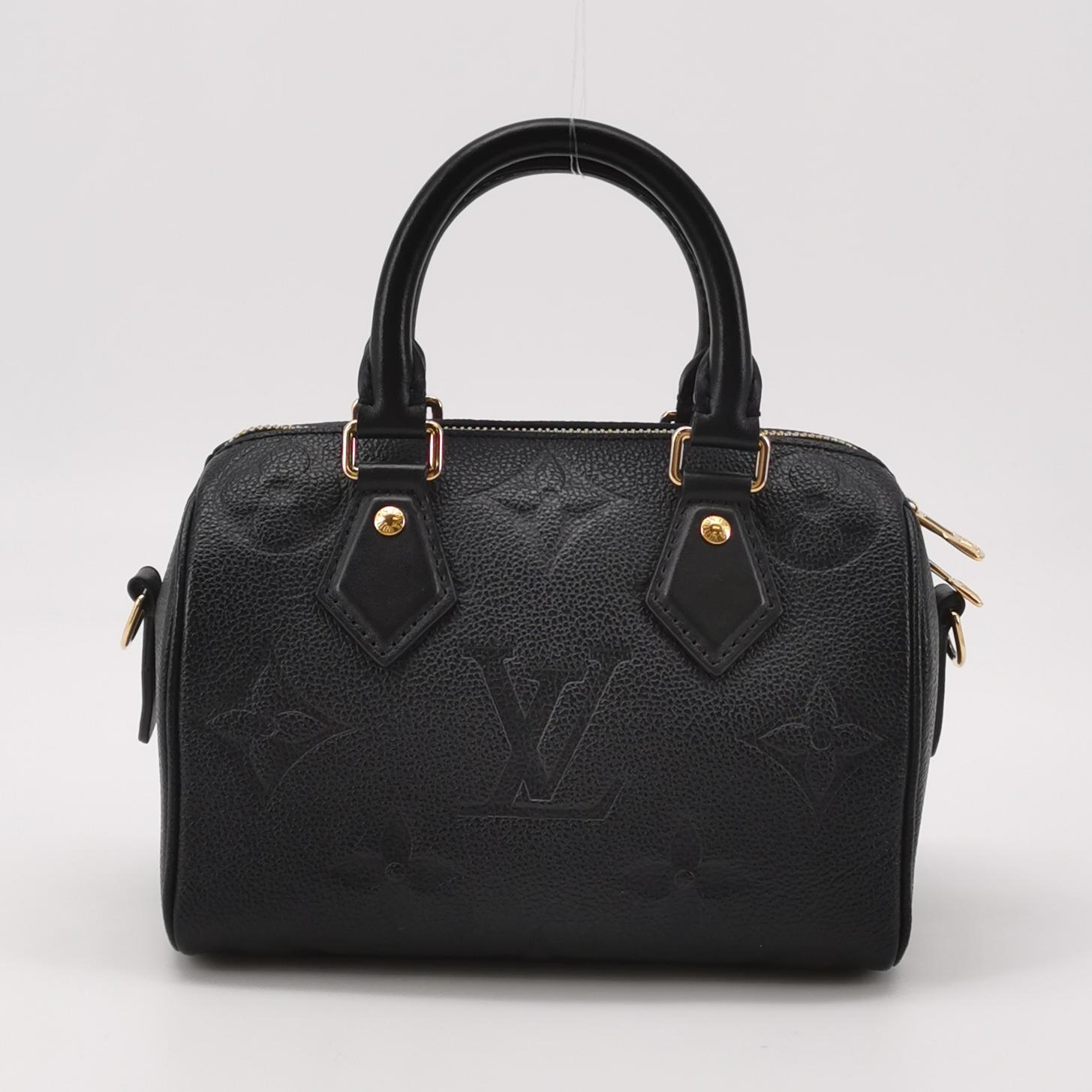 Louis Vuitton(LV) Speedy Bandouliere Bag Monogram Empreinte Giant 20 — photo 5 of 17
