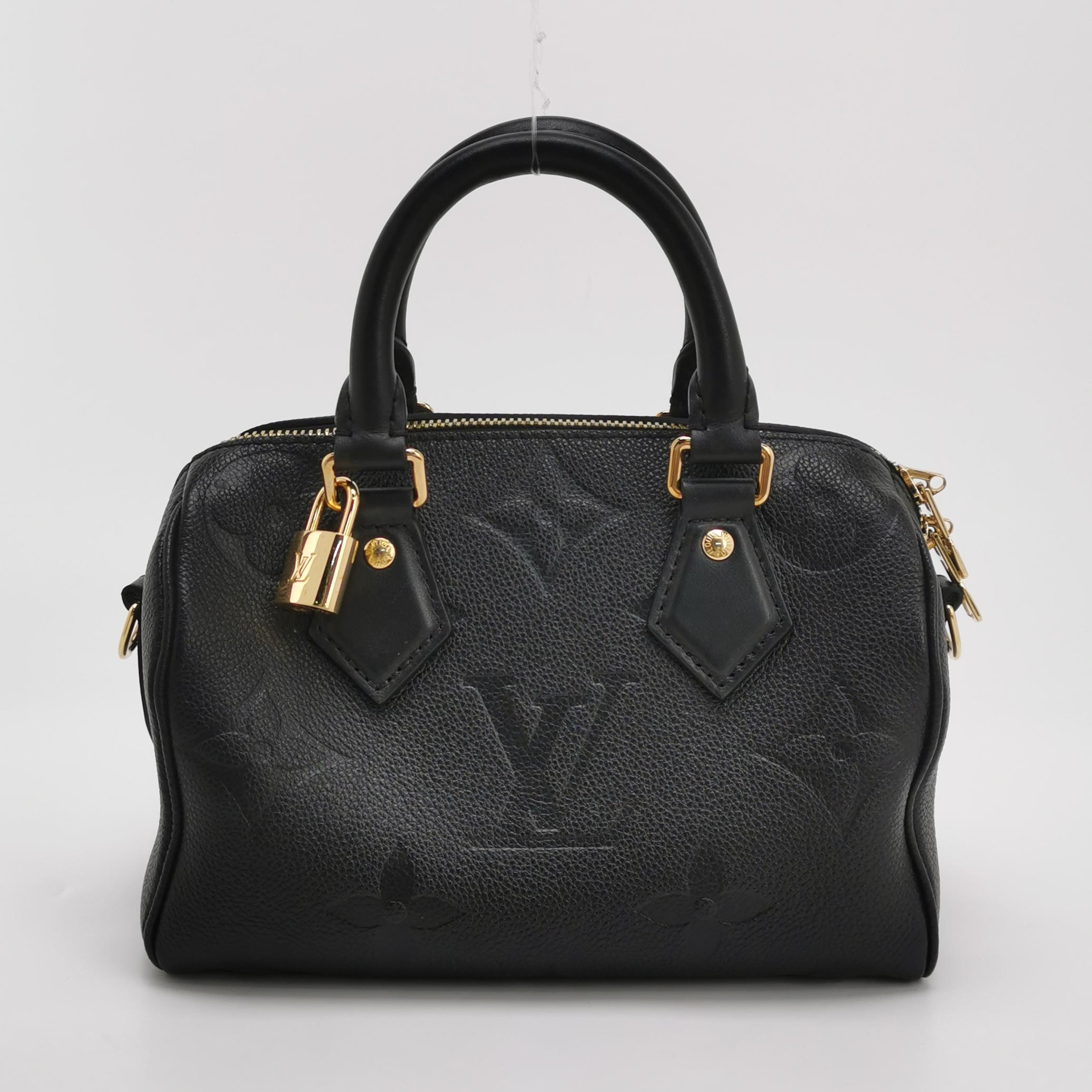 Louis Vuitton(LV) Speedy Bandouliere Bag Monogram Empreinte Giant 20 — photo 5 of 16