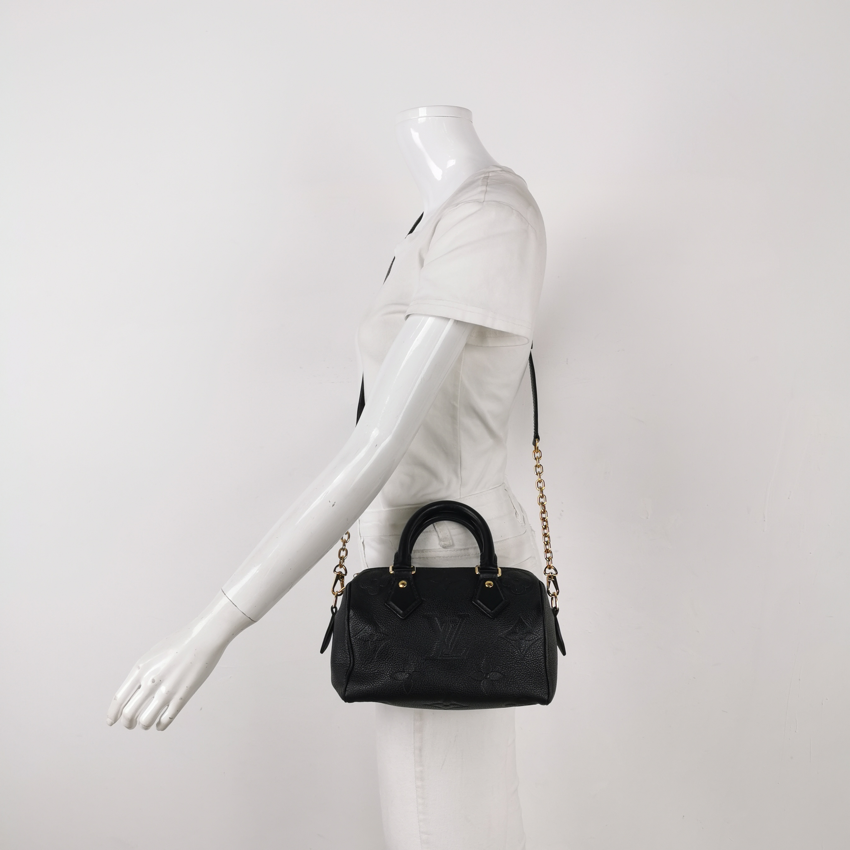 Louis Vuitton(LV) Speedy Bandouliere Bag Monogram Empreinte Giant 20 — alternate view