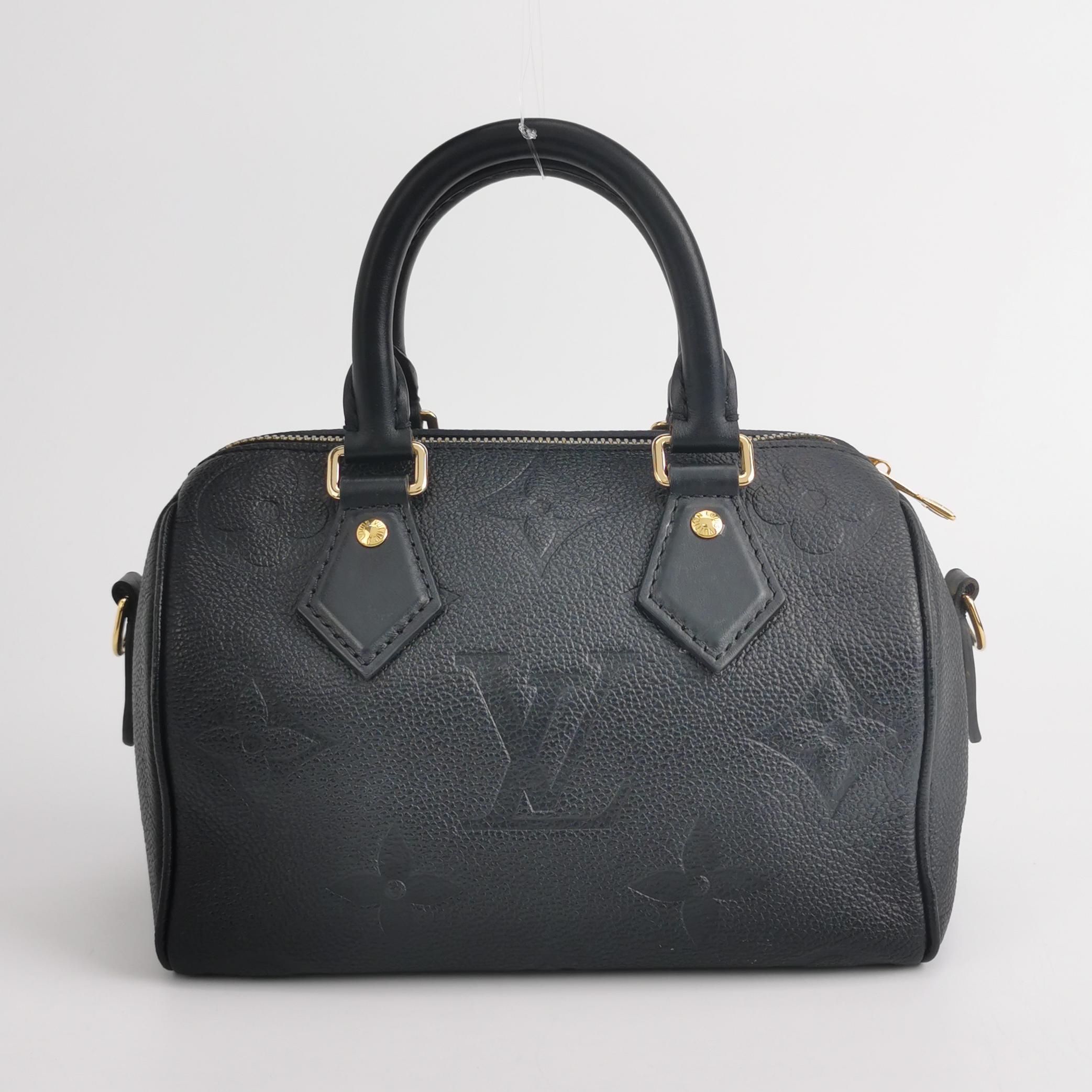 Louis Vuitton(LV) Speedy Bandouliere Bag Monogram Empreinte Giant 20 — photo 5 of 16