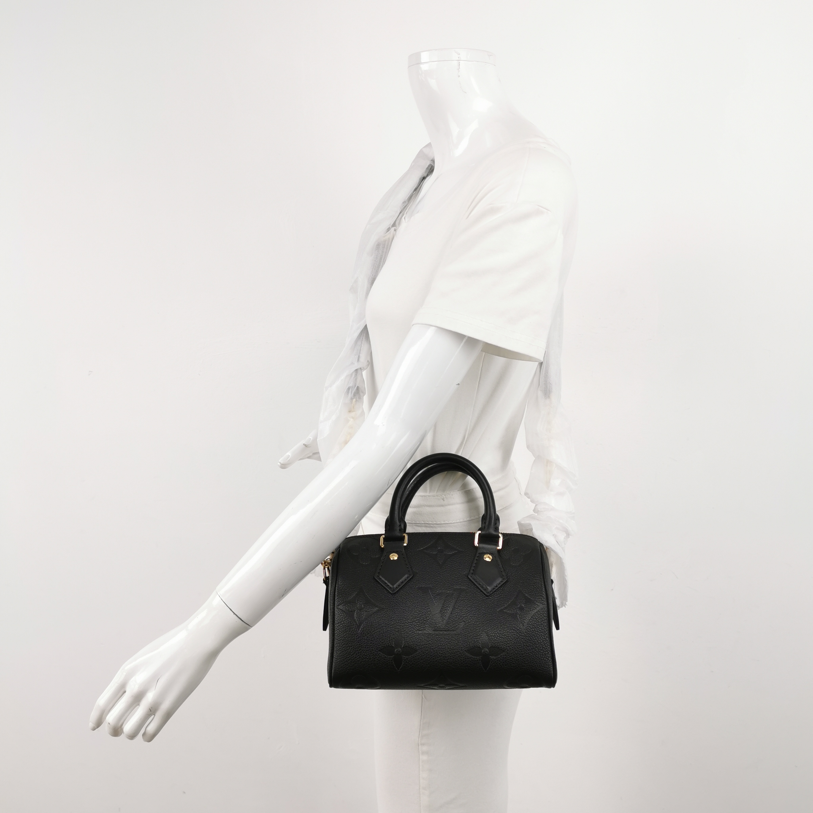 Louis Vuitton(LV) Speedy Bandouliere Bag Monogram Empreinte Giant 20 — alternate view