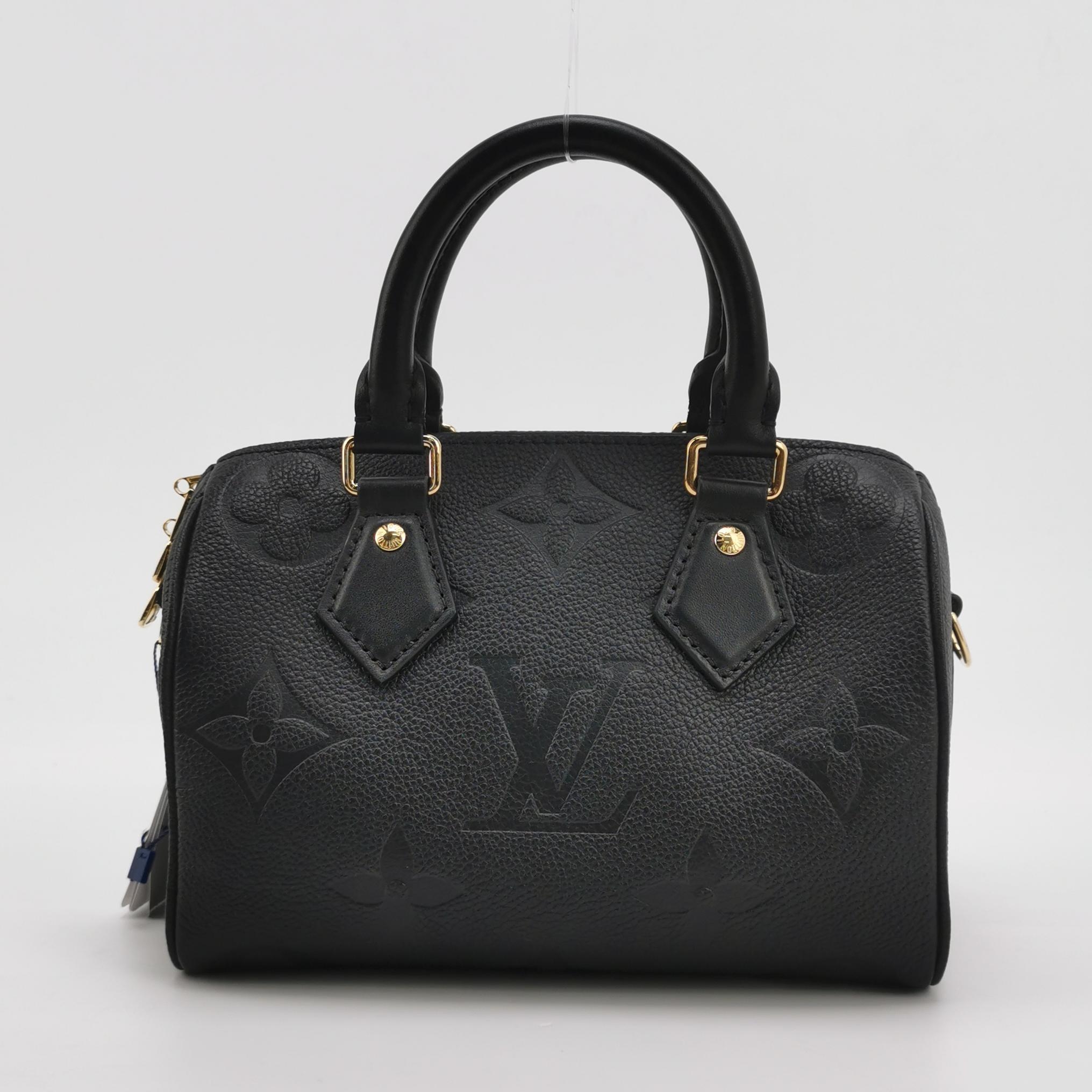Louis Vuitton(LV) Speedy Bandouliere Bag Monogram Empreinte Giant 20 — photo 5 of 12