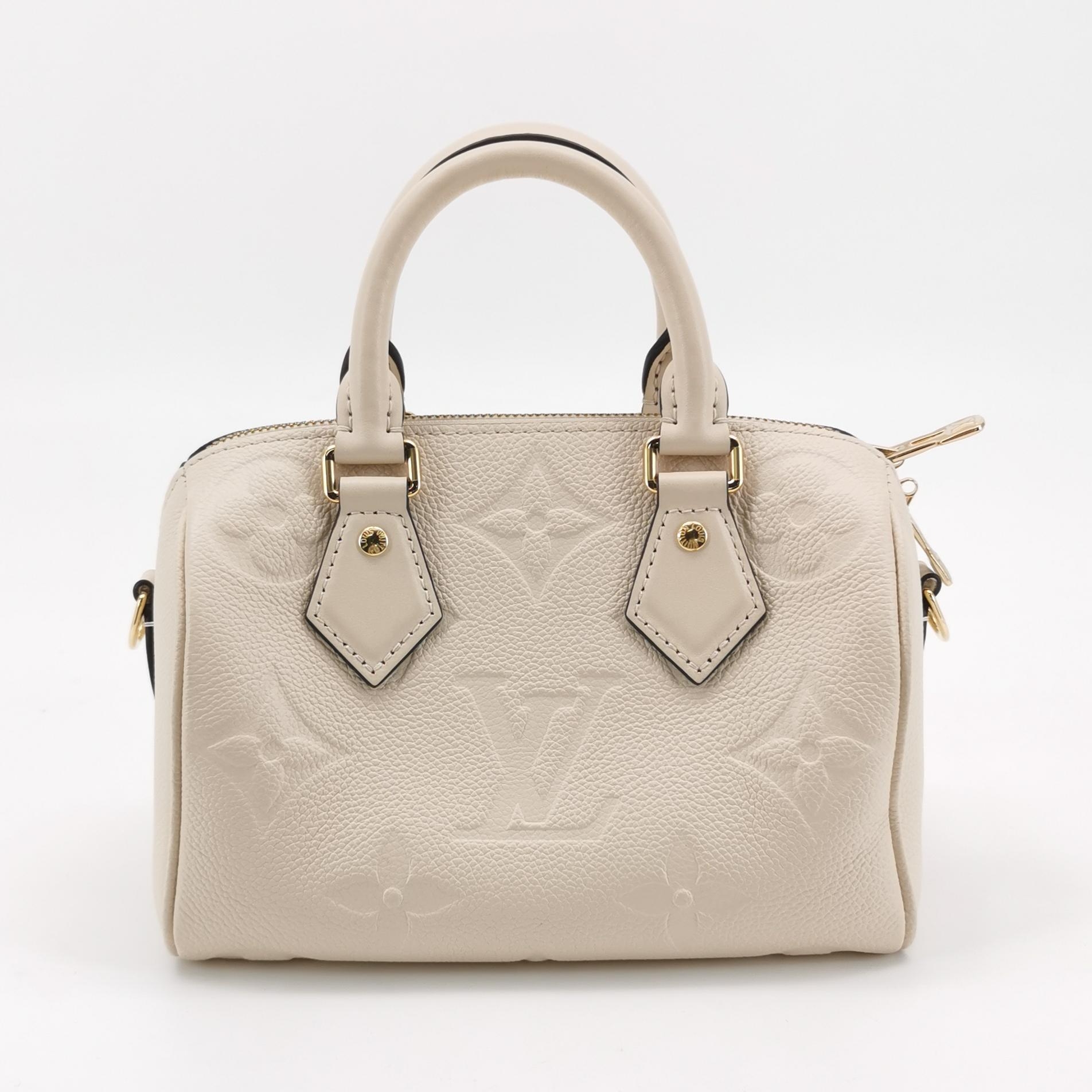 Louis Vuitton(LV) Speedy Bandouliere Bag Monogram Empreinte Giant 20 — photo 5 of 16