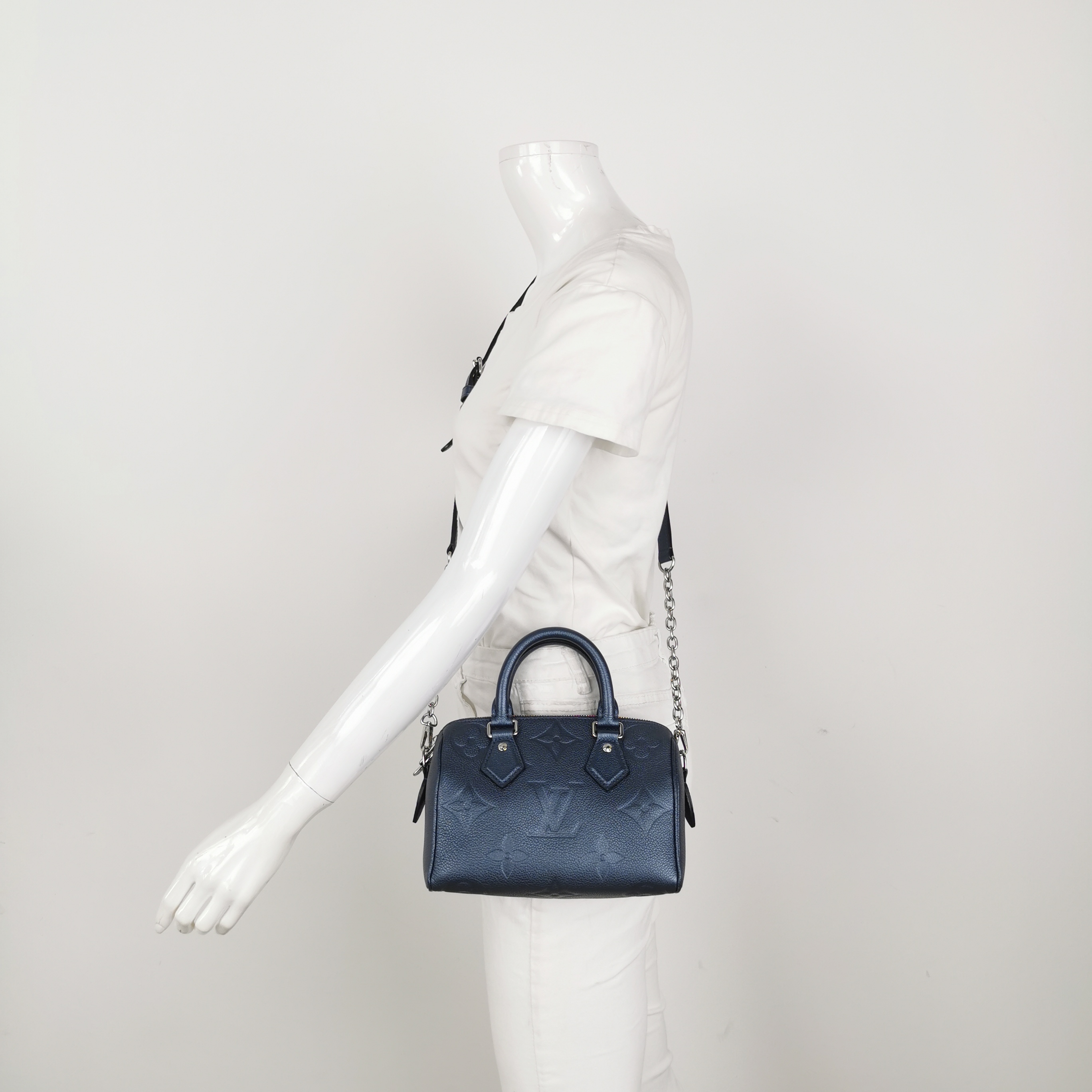 Louis Vuitton(LV) Speedy Bandouliere Bag Monogram Empreinte Giant 20 — alternate view