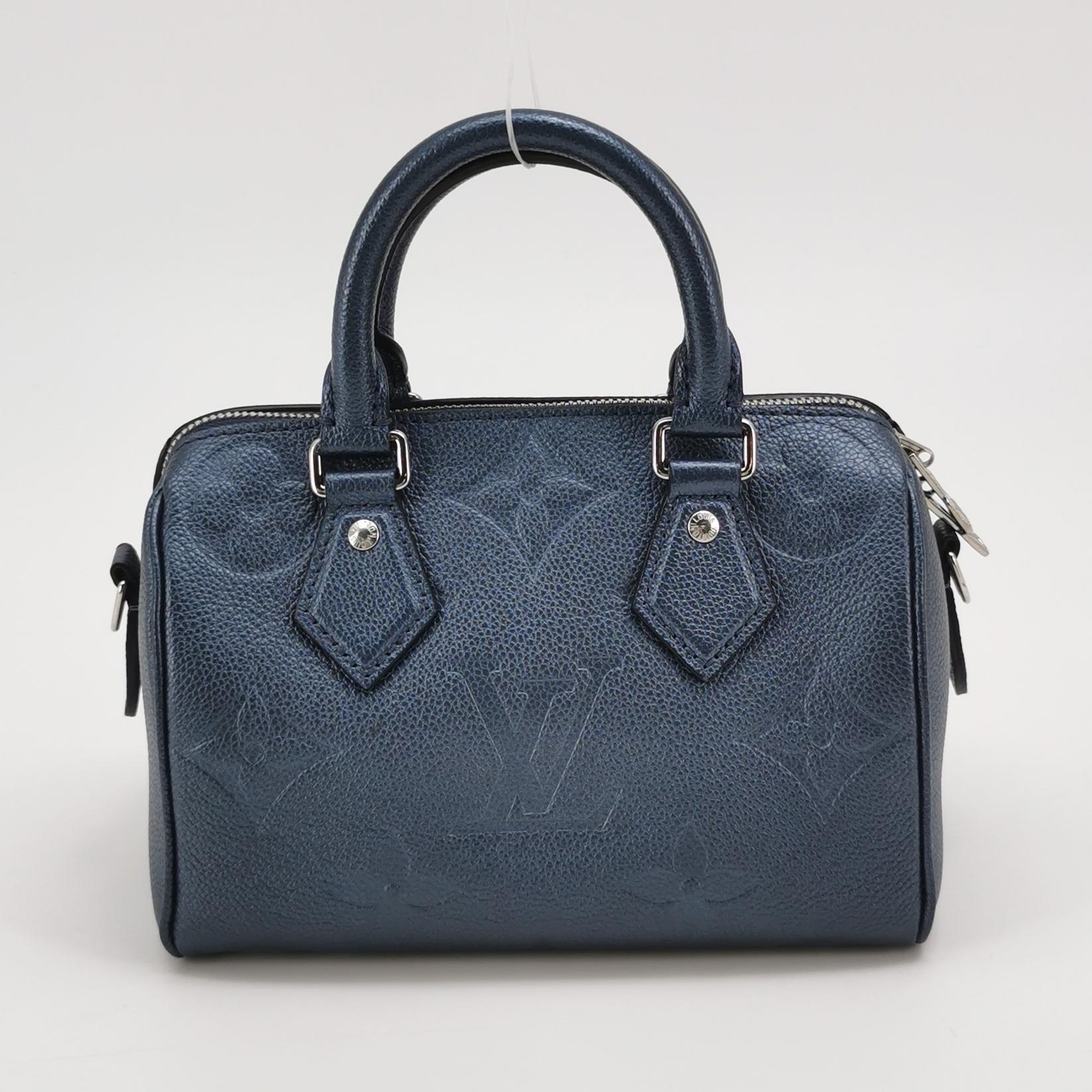 Louis Vuitton(LV) Speedy Bandouliere Bag Monogram Empreinte Giant 20 — photo 5 of 17