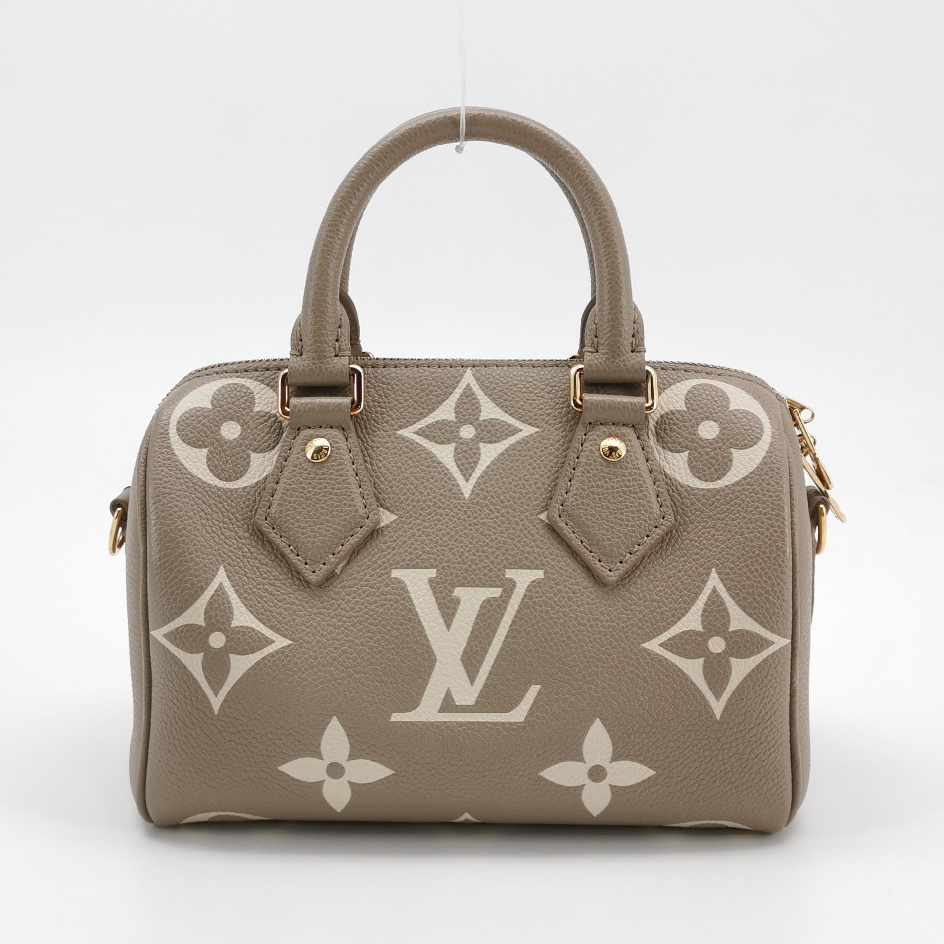 Louis Vuitton(LV) Speedy Bandouliere Bag Monogram Empreinte Giant 20 — photo 5 of 16