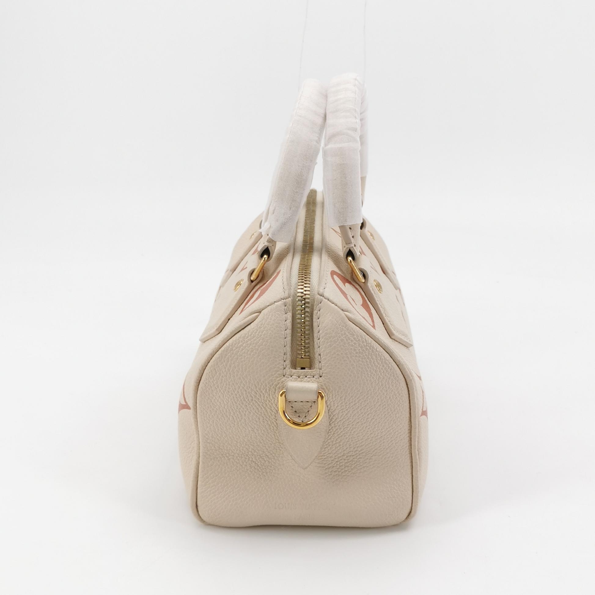 Louis Vuitton(LV) Speedy Bandouliere Bag Monogram Empreinte Giant 20 — photo 4 of 14