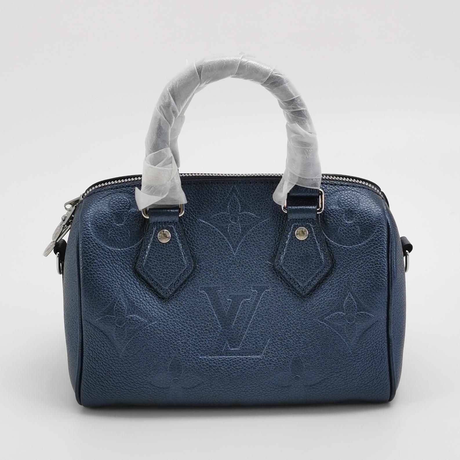 Louis Vuitton(LV) Speedy Bandouliere Bag Monogram Empreinte Giant 20 — photo 5 of 15