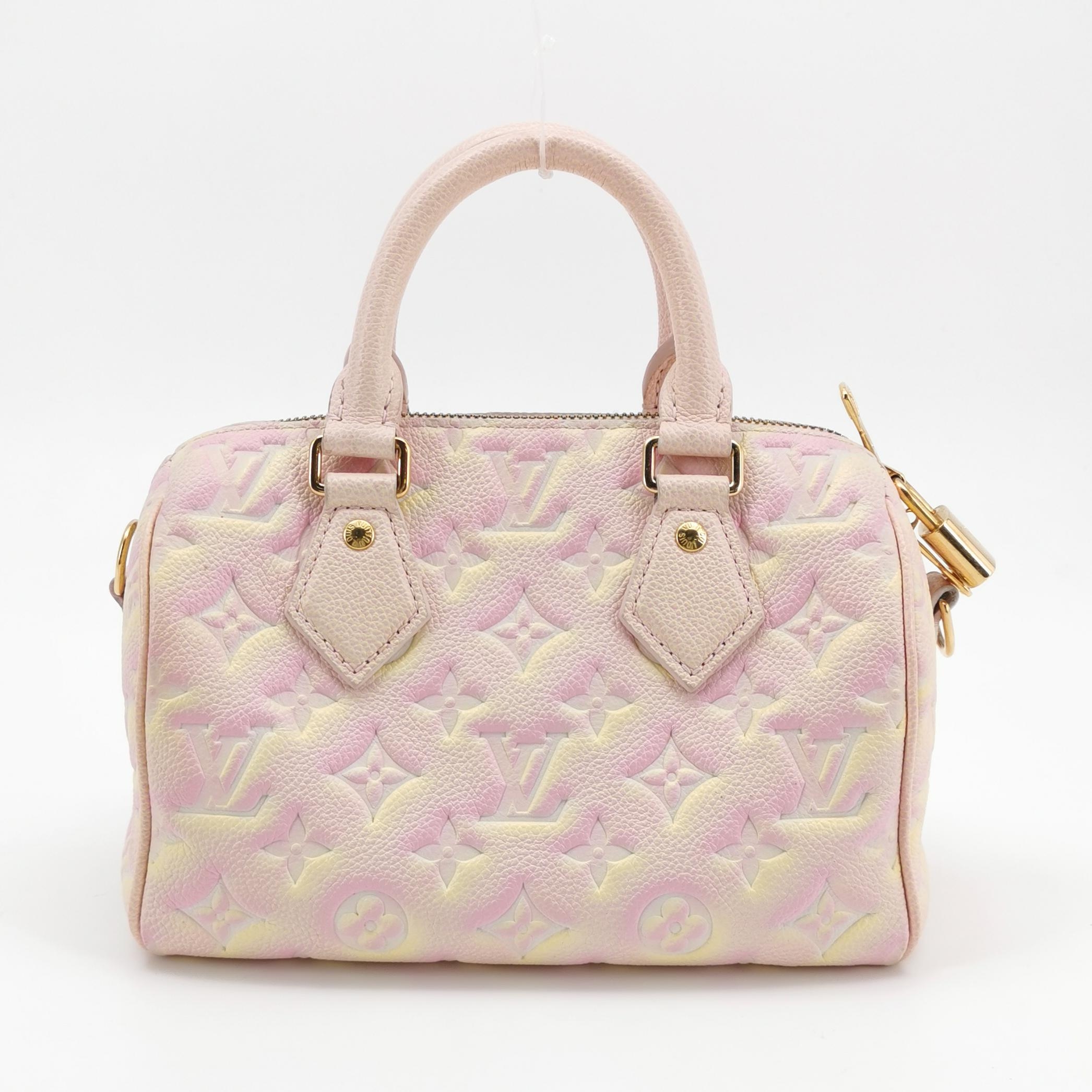 Louis Vuitton(LV) Speedy Bandouliere Bag Monogram Empreinte Giant 20 — photo 5 of 14