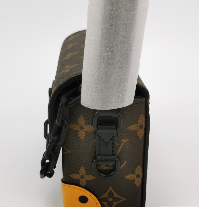 Louis Vuitton (LV) Mini Steamer Monogram Crossbody & Shoulder Bag, Chip Version (2021+)