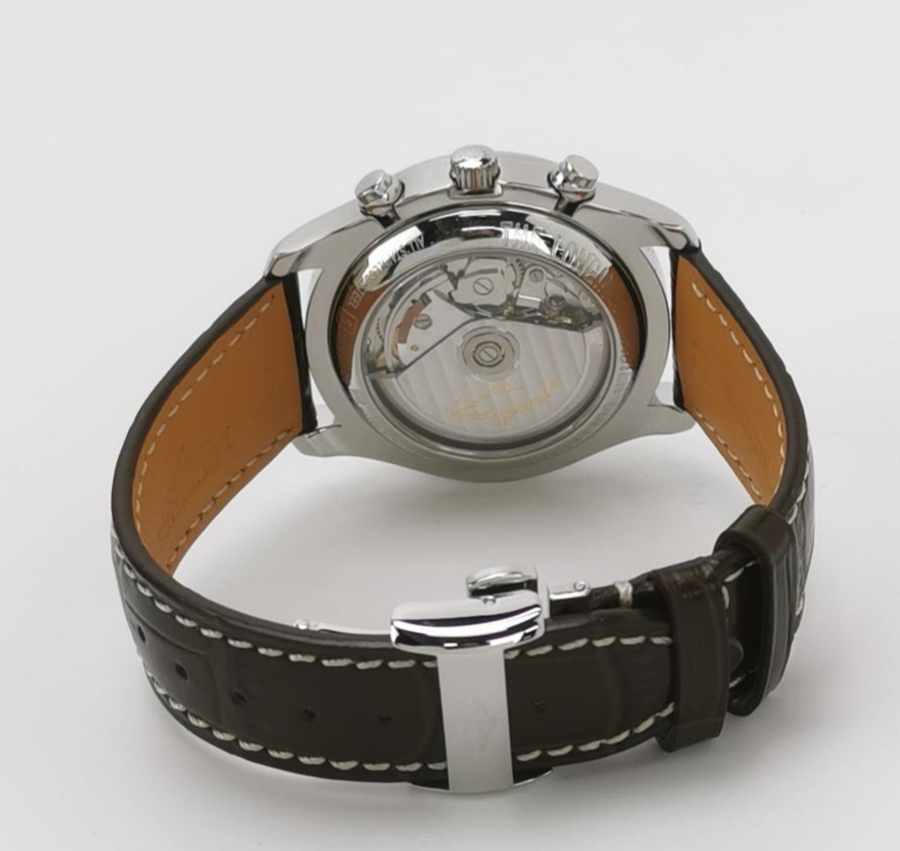 Longines Master Collection Automatic Men's Watch, Ref. L2.673.4, Cal. L678.2, 39.8mm Steel Case with Leather Strap