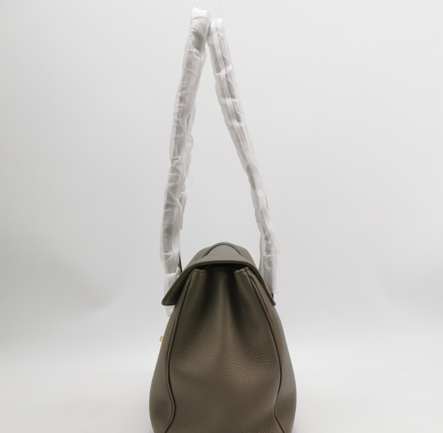 Celine 16 Series Medium Calfskin Shoulder Bag with T-Shaped Flap, 2024