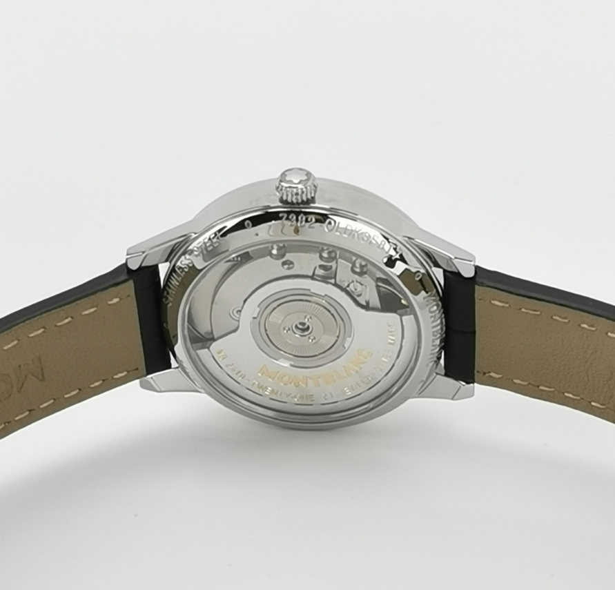 Montblanc Bohème Ladies' Automatic Watch, Ref. 7382, Cal. MB2410, 29.9mm Steel Case with Alligator Strap