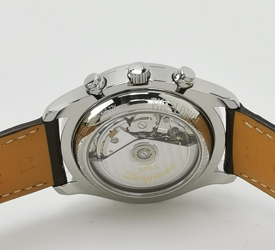 Longines Master Collection Automatic Men's Watch, Ref. L2.673.4, Cal. L678.2, 39.8mm Steel Case with Leather Strap