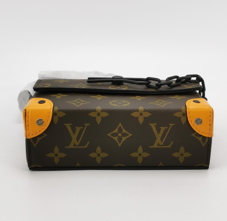 Louis Vuitton (LV) Mini Steamer Monogram Crossbody & Shoulder Bag, Chip Version (2021+)