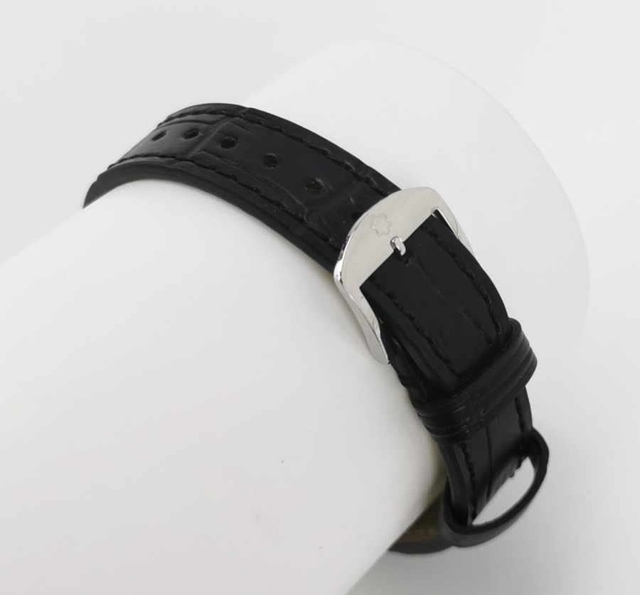 Montblanc Bohème Ladies' Automatic Watch, Ref. 7382, Cal. MB2410, 29.9mm Steel Case with Alligator Strap