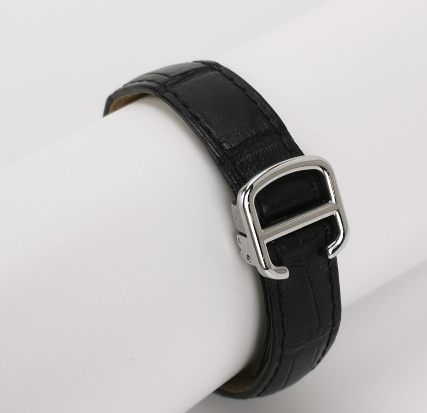 Cartier Ballon Bleu Ladies' Quartz Watch, 32.8mm Steel Case, Cal. 157, Leather Strap