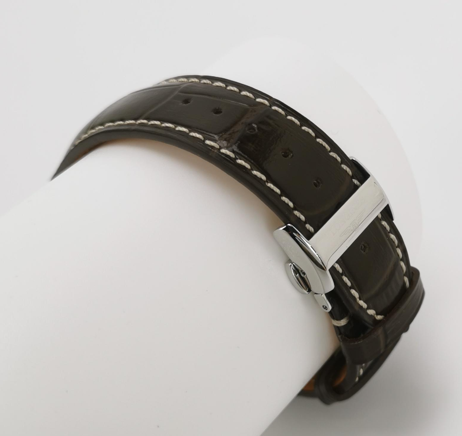 Longines Master Collection Automatic Men's Watch, Ref. L2.673.4, Cal. L678.2, 39.8mm Steel Case with Leather Strap