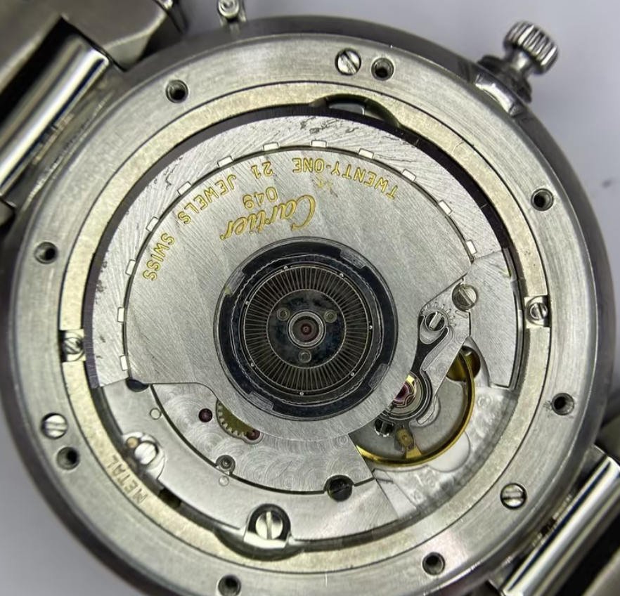 Cartier Pasha de Cartier Ladies' Automatic Watch, Ref. W31075M7, Cal. 049, 35.5mm Steel with Diamonds