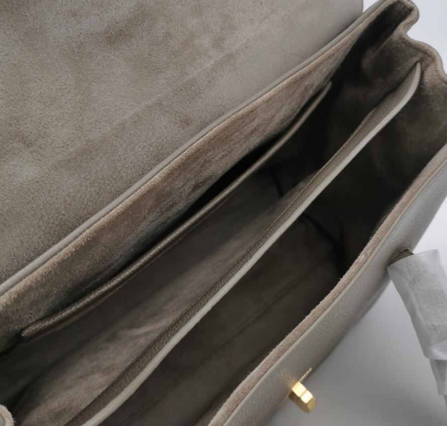 Celine 16 Series Medium Calfskin Shoulder Bag with T-Shaped Flap, 2024