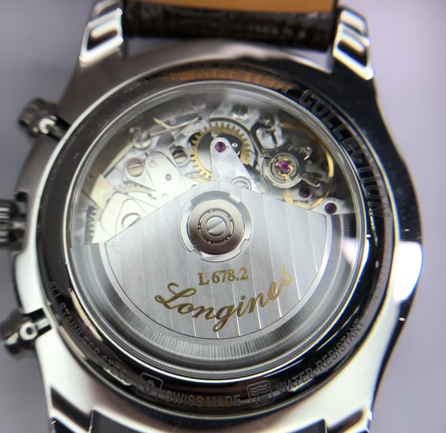 Longines Master Collection Automatic Men's Watch, Ref. L2.673.4, Cal. L678.2, 39.8mm Steel Case with Leather Strap