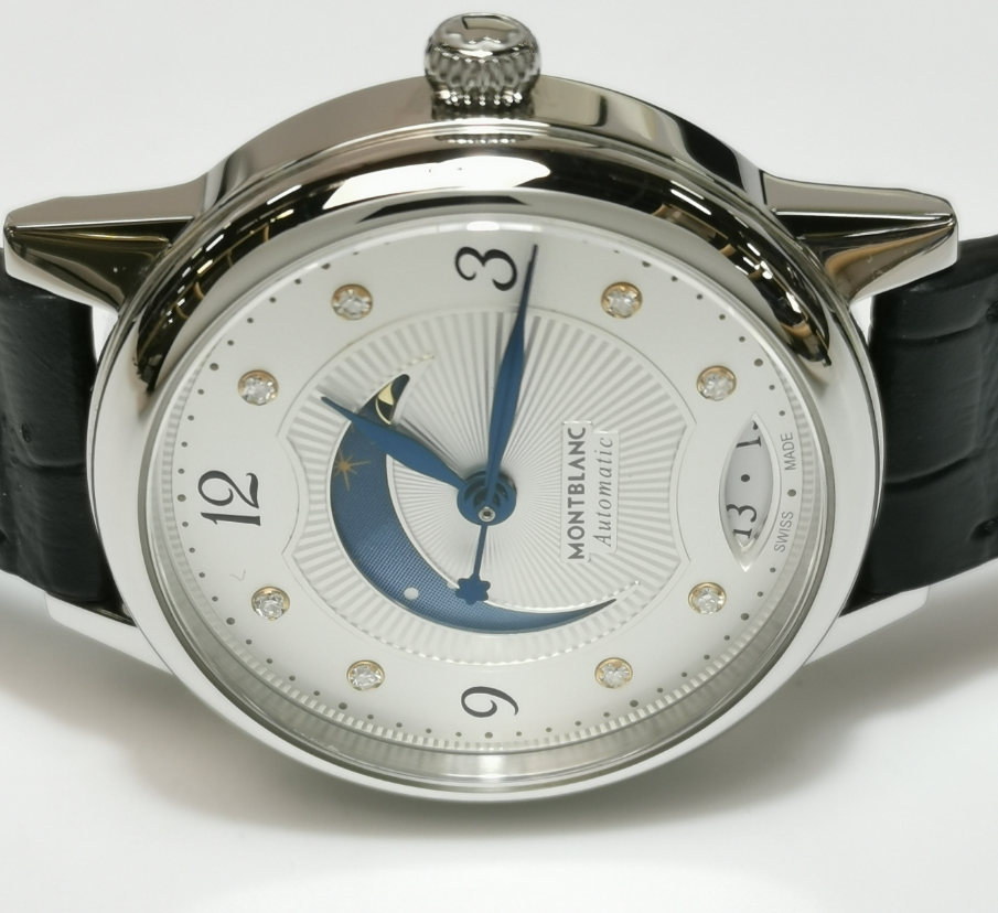 Montblanc Bohème Ladies' Automatic Watch, Ref. 7382, Cal. MB2410, 29.9mm Steel Case with Alligator Strap