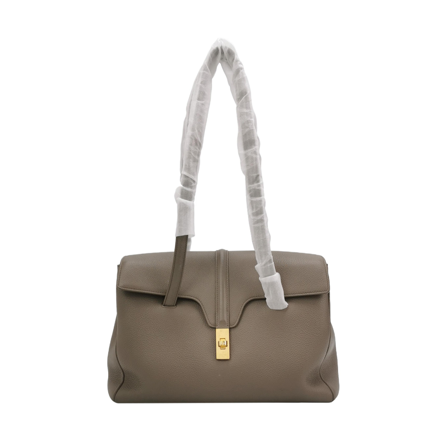 Celine 16 Series Medium Calfskin Shoulder Bag with T-Shaped Flap, 2024