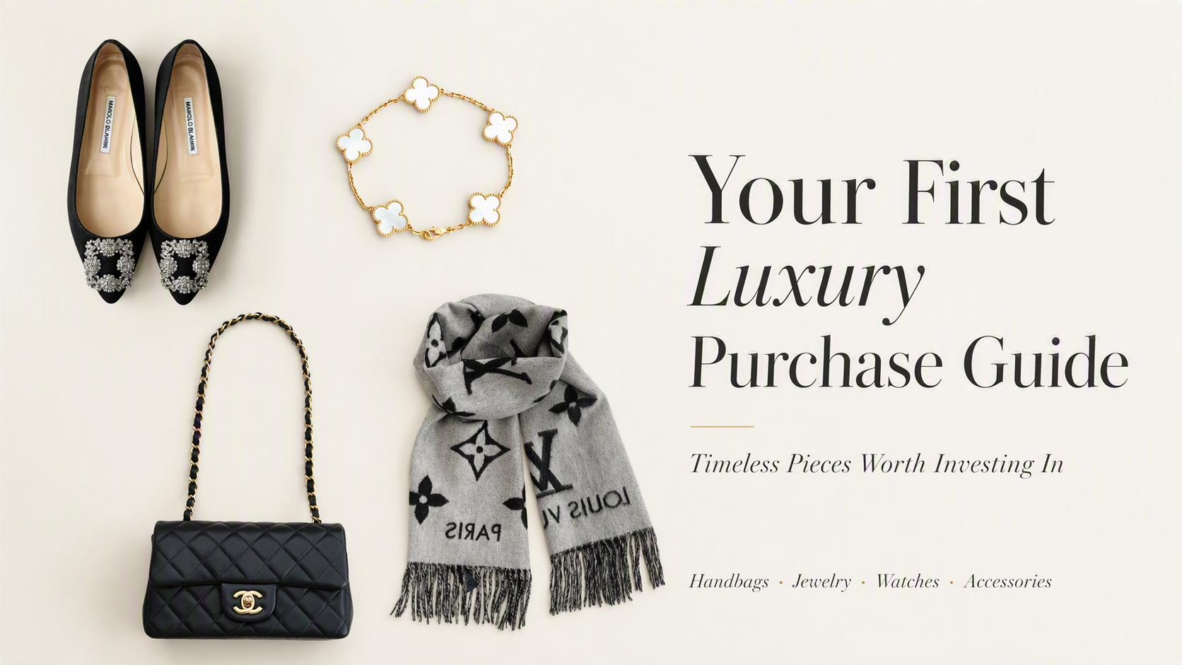 How to Choose Your First Luxury Purchase: A Beginner’s Guide to Timeless Luxury Pieces