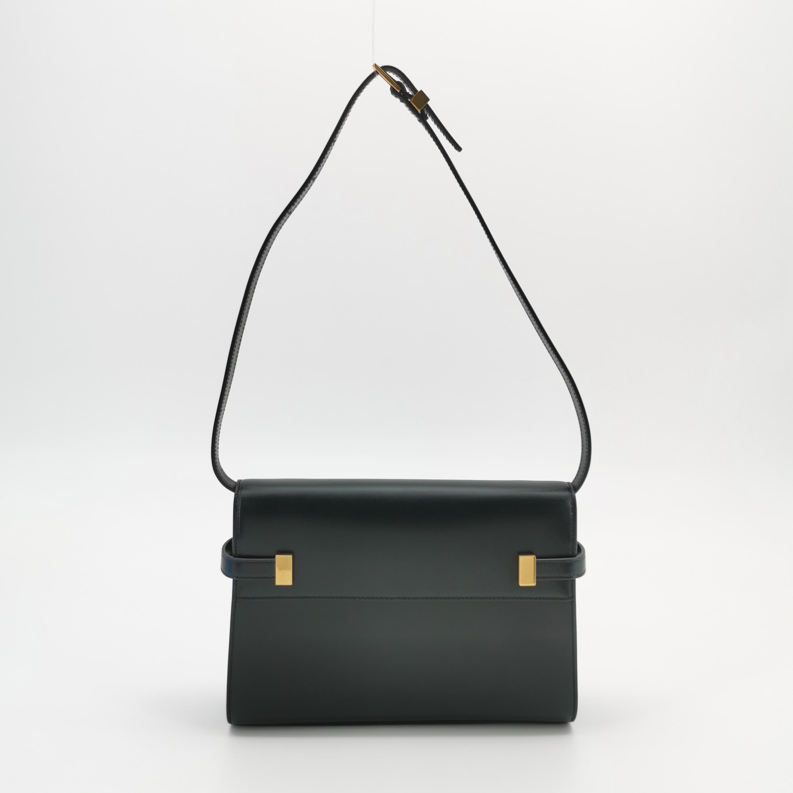 Saint Laurent Manhattan Shoulder Bag Leather Small — photo 5 of 22