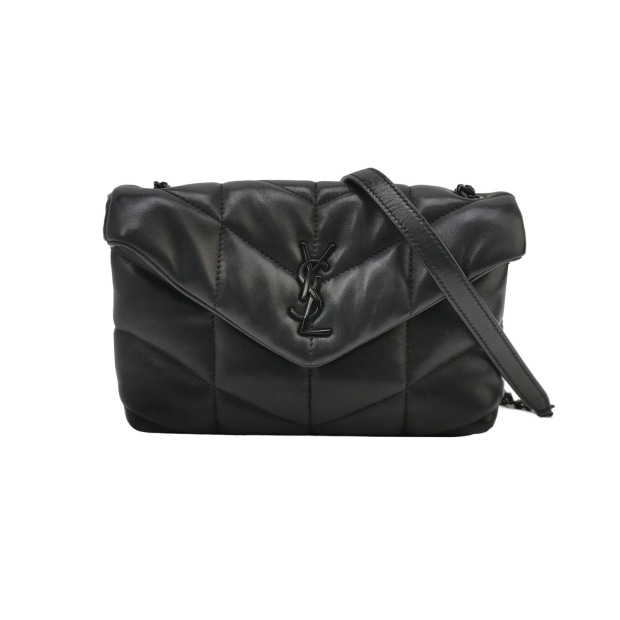 Saint Laurent(YSL) Puffer Loulou Puffer Shoulder Bag Quilted Leather Mini — pre-owned, Vierlot