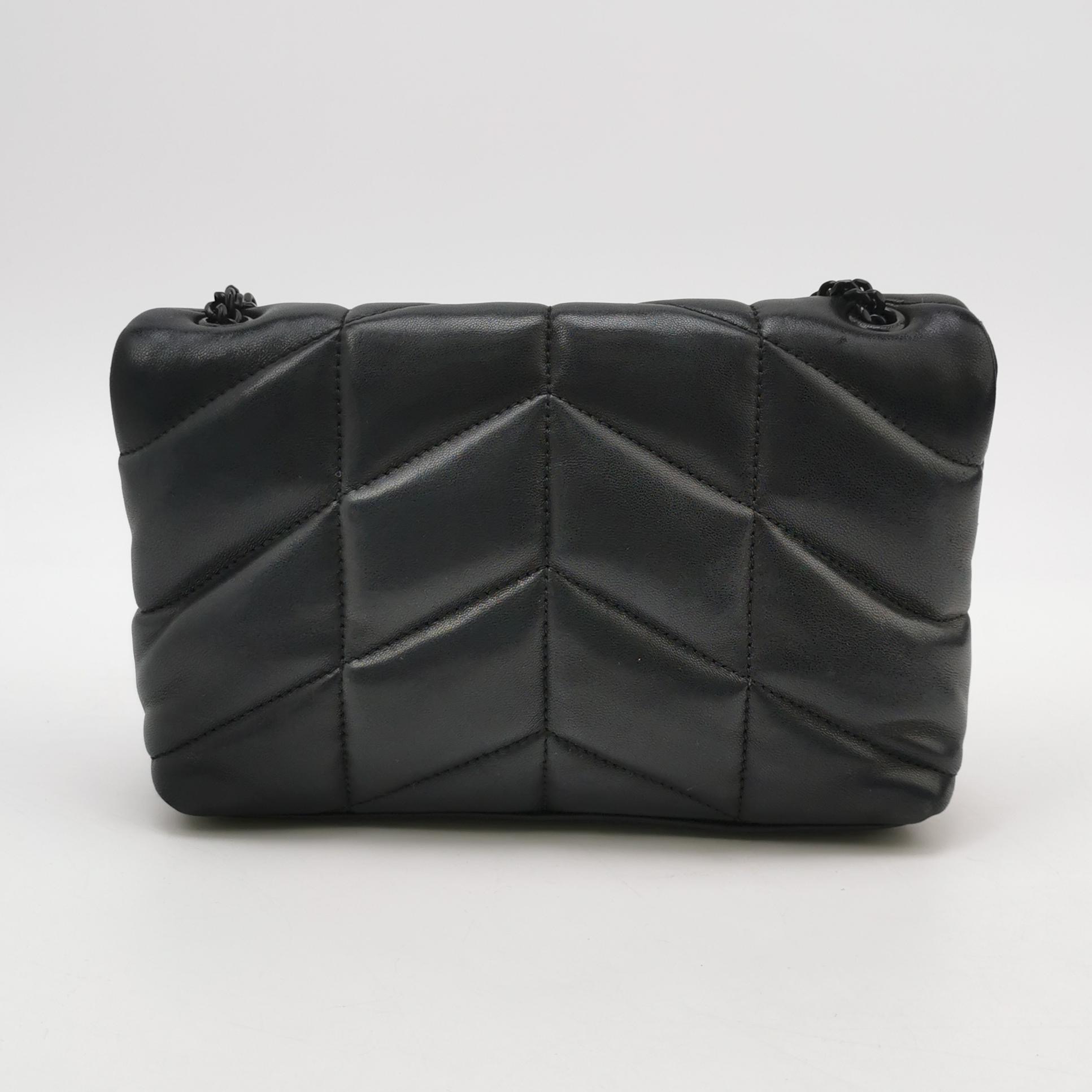 Saint Laurent(YSL) Puffer Loulou Puffer Shoulder Bag Quilted Leather Mini — photo 5 of 18