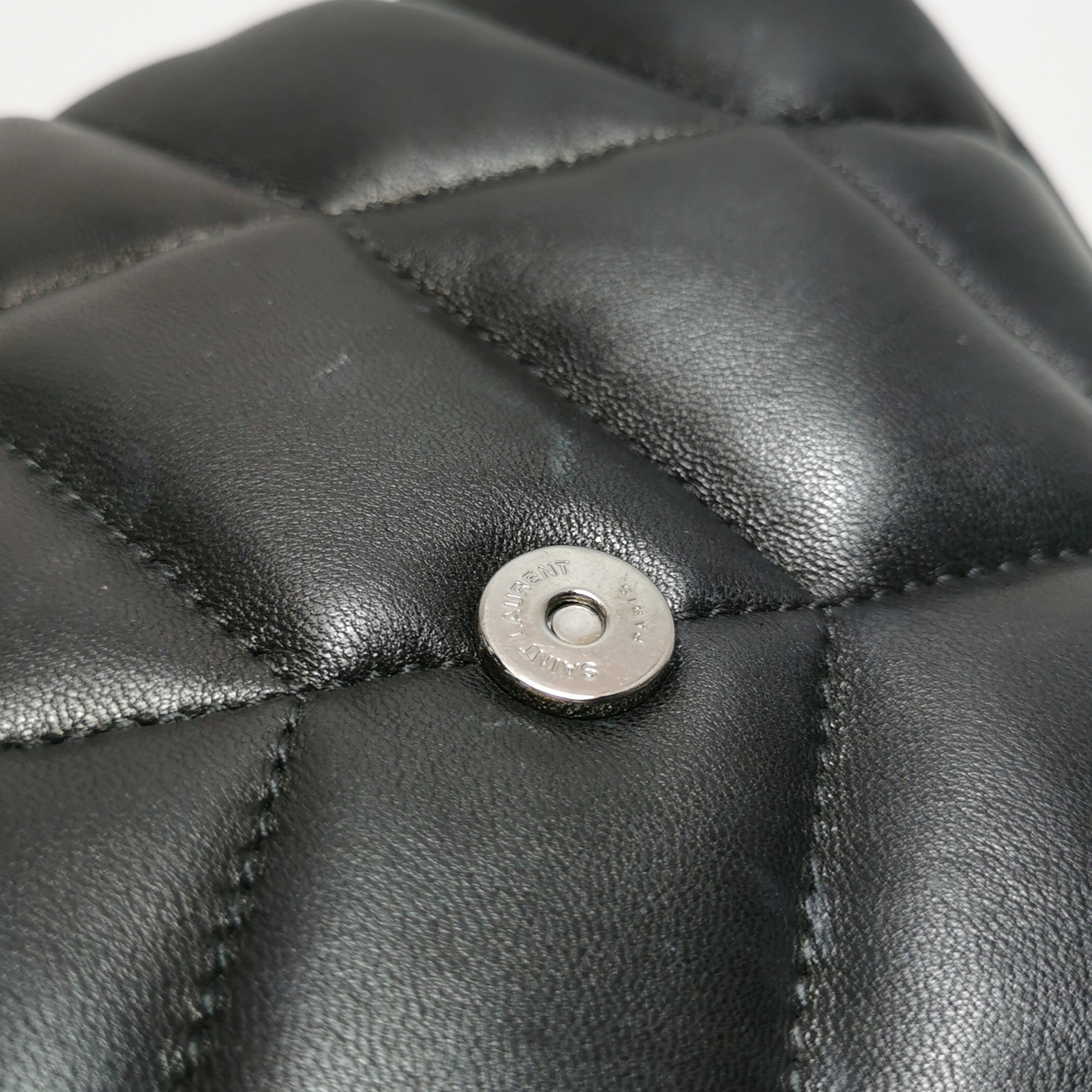 Saint Laurent(YSL) Puffer Loulou Puffer Shoulder Bag Quilted Leather Mini — photo 12 of 18